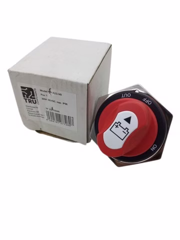TRU Components 2268898 A23-9B Autobatterieschalter IP56