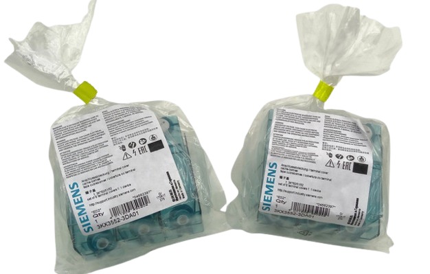 2x Siemens 3KX3552-3DA01 المكونة من أغطية أطراف التوصيل E02