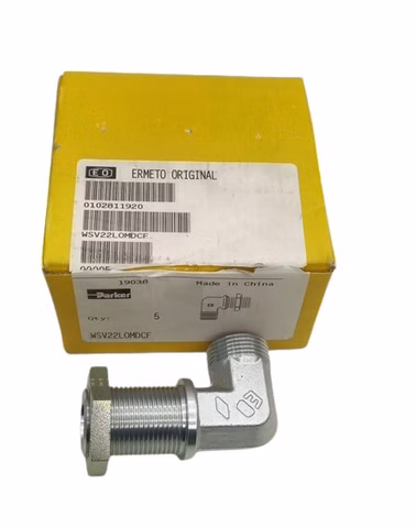 5x Parker WSV22LOMDCF Ermeto Hydraulisches Winkelschott