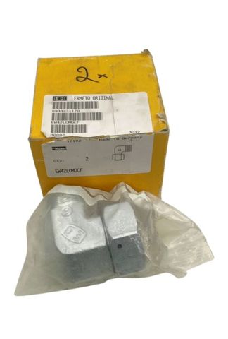 2x Parker EW42LOMDCF Ermeto Rotatable Pipe Fittings