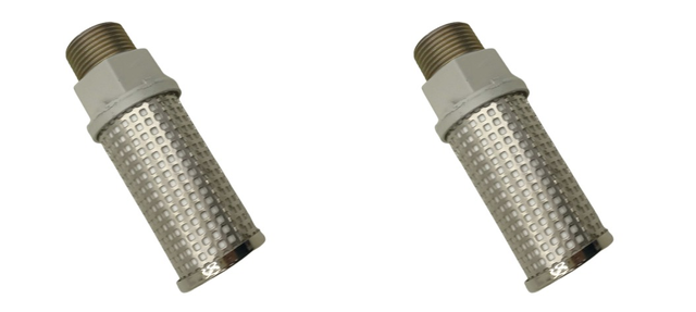 2x SMC ANA1-10 High Performance Pneumatic Silencer