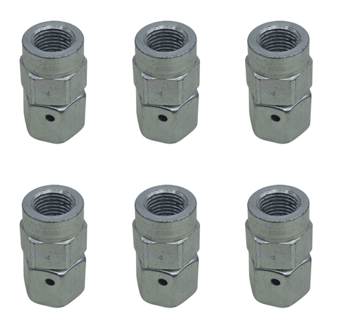 6x Parker MAVE10LRCF Diagnostic Female Connectors