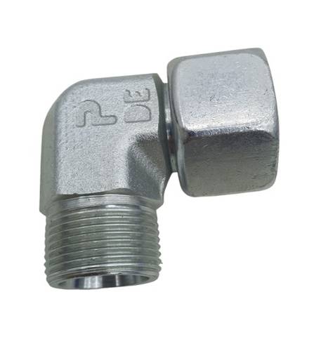 2x Parker Swivel Pressure Hydraulic External Thread Angle