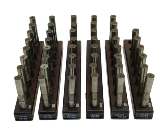 46x Test Mandrel Control Measuring Pins for Exact Measurements