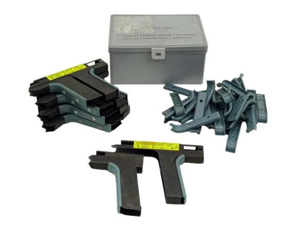 5x 241485-2 Terminal-Point Handgun with 27 Grip Plates