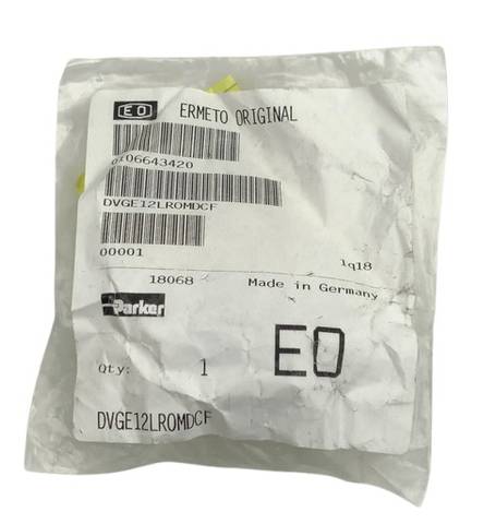 Parker DVGE12LROMDCF, поворотный фитинг Ermeto с подшипником скольжения