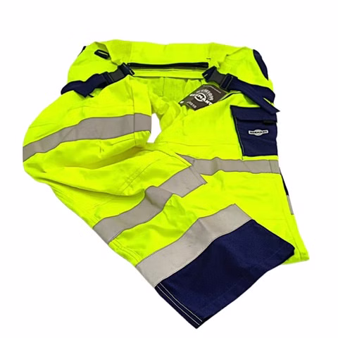 Germant G5810 Xeniom Yellow Warning Bib Pants Size 54