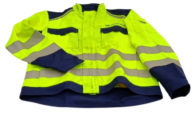 Germant G5810 Xeniom Yellow/Blue Warning Jacket Size 48