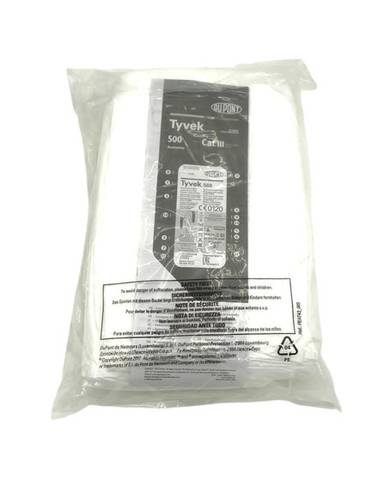 10x DuPont POB0 Tyvek 500 White High Shoe Covers with Ties