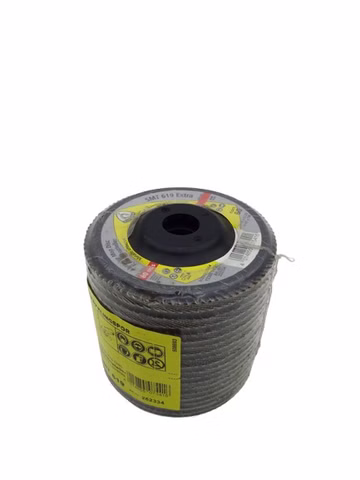 10x Klingspor 252334 SMT 619  Schleifmopteller 125X22,23 K40