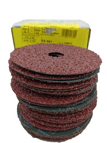 25x Klingspor 10977 CS 561 Fiber Discs Grinding Disc