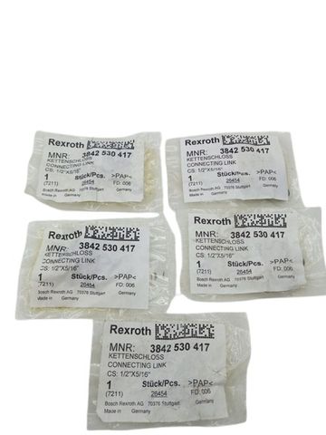 5x Соединительное звено цепного замка Rexroth 3842530417