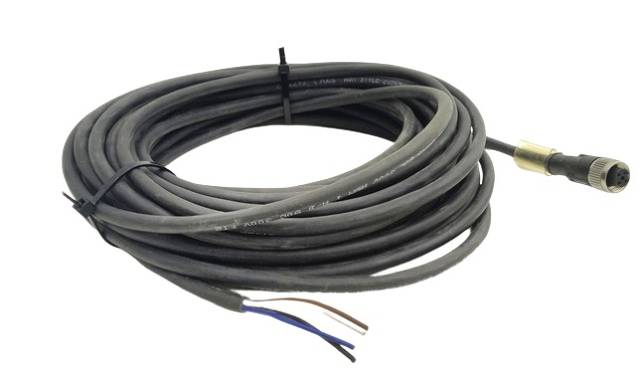 10m Rexroth IKL0267 Black Motor Cable for Servo Drives