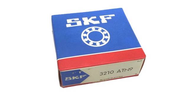 Двухрядный радиально-упорный шариковый подшипник SKF 3210 ATN9 из подшипниковой стали