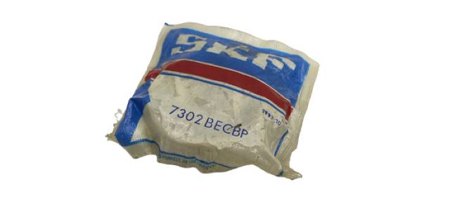 Однорядный радиально-упорный шарикоподшипник SKF 7302 BECBP 1993-10