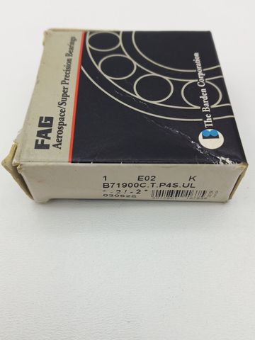 FAG B71900 C.T.P4S.UL Single Row Angular Contact Ball Bearing