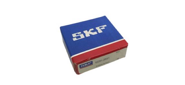 2x SKF 62201-2RS1 Радиальный шариковый подшипник 12×32×14 mm 622012RS1