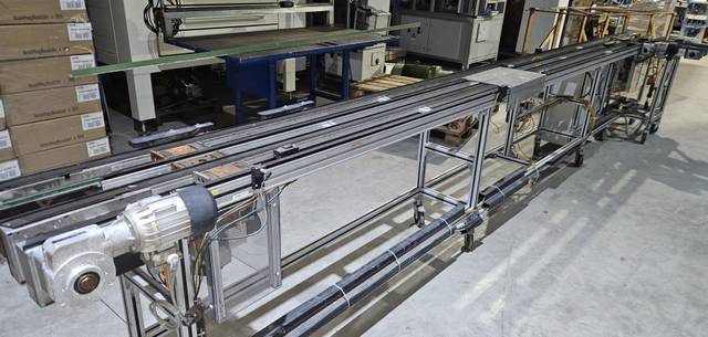 Rexroth conveyor section 6600 mm transfer system belt section toothed belt