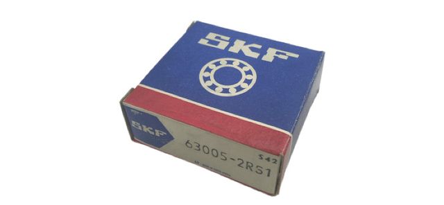 2x SKF 63005-2RS1 Deep Groove Ball Bearing 63005 2RS1 25×47×16 mm