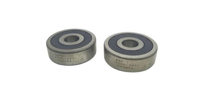 2x SKF 6300-2RS1 Ball Bearings 6300 2RS1 Deep Groove Ball Bearings