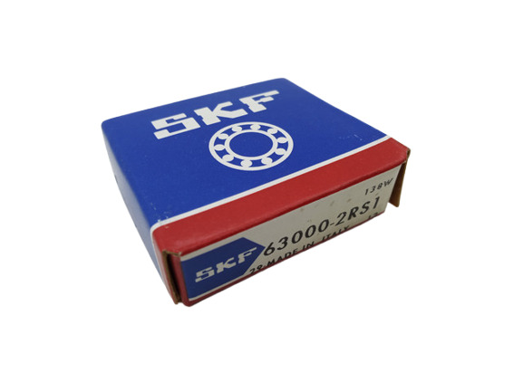 2x SKF 63000-2RS1 Deep Groove Ball Bearing 63000 2RS1 Ball Bearing