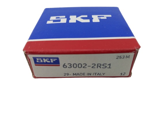 Высококачественный металлический однорядный шариковый подшипник SKF 63000-2RS1