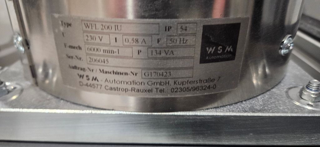 WSM SZ-250K Zuführgerät Wendelförderer Produktdetails