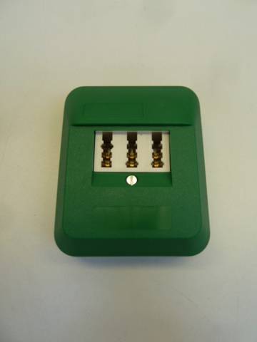 TAE socket telephone connection unit connection unit for telephones 8 pieces green