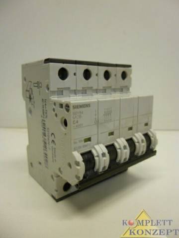 Siemens 5SY8 404-7 Circuit breaker Protective switch Circuit protection
