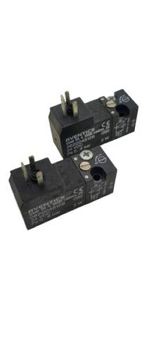 2x Aventics 0820048126 3/2-Way Valve 24VDC 8 Bar