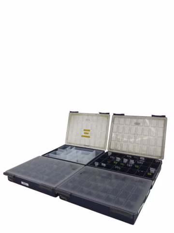 4x Raaco Aufbewahrungsbox CarryLite Polypropylen