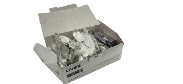 10x UVEX 9178415 Safety Glasses 917-8415 Glasses with Anti-Fog Protection