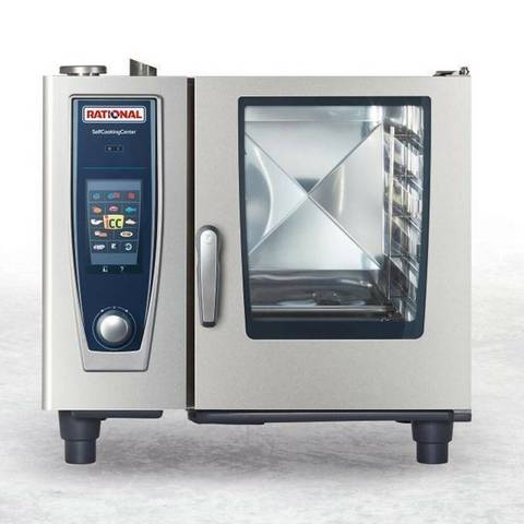 Rational SCC WE 61G 5Senses Gas Combi Steamer 13 kW Steam Cooker