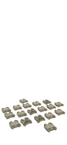 18x Weidmüller 1028900000 Terminal Block WDU 16/ZA