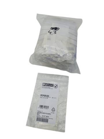 43x Phoenix Contact 14 17 18 4 VS-08RJ45-FOLIEN Shielding Foils