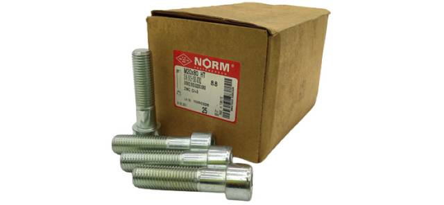 25x M20×80 Norm ISO 4762 Внутренний шестигранник M20 × 80, оцинкованный Cr+3