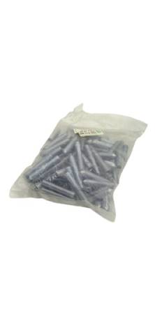 100x DIN 914 45H M8x40 ZP Threaded Pins Conical Tip InnerHEX