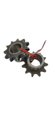2x 10B 11T Simplex Sprocket with Pilot Bore