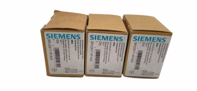 3x Siemens 3RV2917-5FA00 Klemmenblock 3-Polig 500 VAC 32A