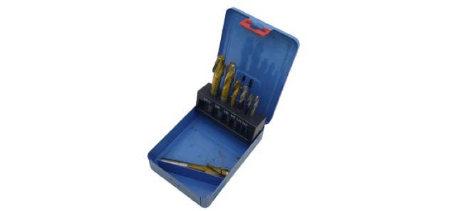 Hahn & Kolb DIN 373 Комплект укороченных сверл M3–M10 с футляром