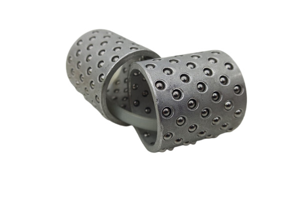 2 x Precision Ball Bearing Cage Ball Cage Made of Aluminum