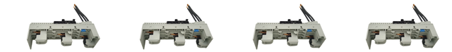4x Wohner 32590 000 Compact Busbar Adapter 32A