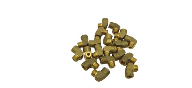 19x Elbow Fitting Brass Thread Fitting 90 Degree