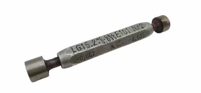 LG15.2E101 Nr.2 Grenzlehrdorn Lehrdorn Prüfdorn LG15 2E101