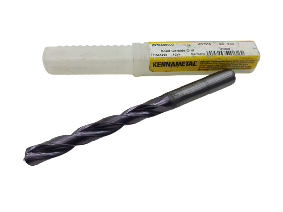 Kennametal B978A09000 KC7315 1913628 مثقاب حلزوني Ø9 mm
