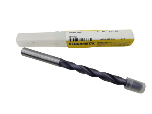 Kennametal B978A07000 KC7315 1913623 Solid Carbide Drill