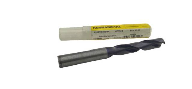 Kennametal B225F10000HP Монолитное твердосплавное сверло KC7315