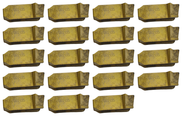 19x N123R1-1500-0010-GR 2135 Carbide Indexable Inserts