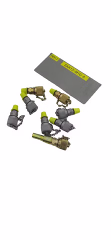 8x SKK12-M10-A Hydraulische Diagnose-Druckprüfkupplungen