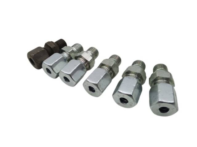 6x Ermeto GE06SMCF Straight Screw-In Fitting